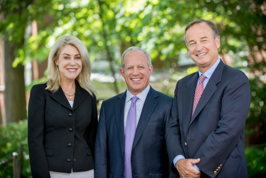 Campaign Co-Chairs Heather H. Murren, Charles I. Clarvit, and Mayo A. Shattuck, III